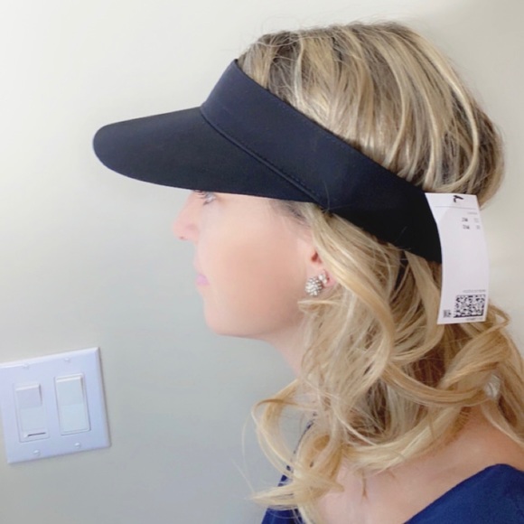 NWT H&M Black Visor Hat - Picture 6 of 6